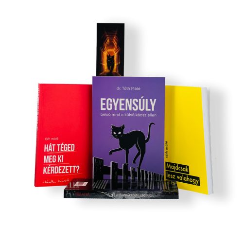 Teljes könyvcsomag + ajándék könyvjelző - Irány az élet!